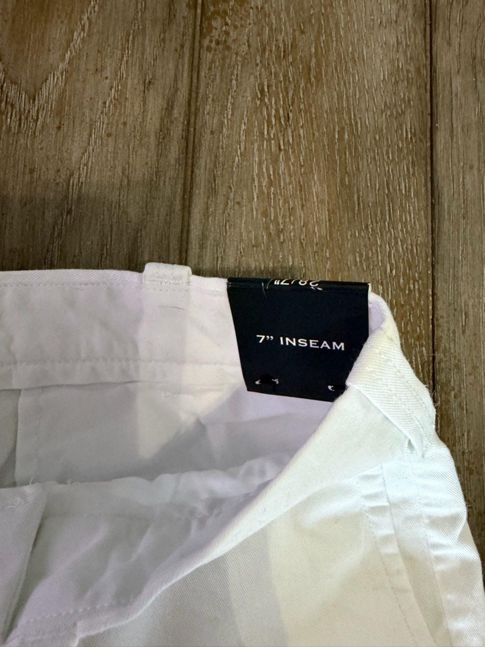 J. Crew White Flat Front Cotton Shorts - Picture 4 of 8